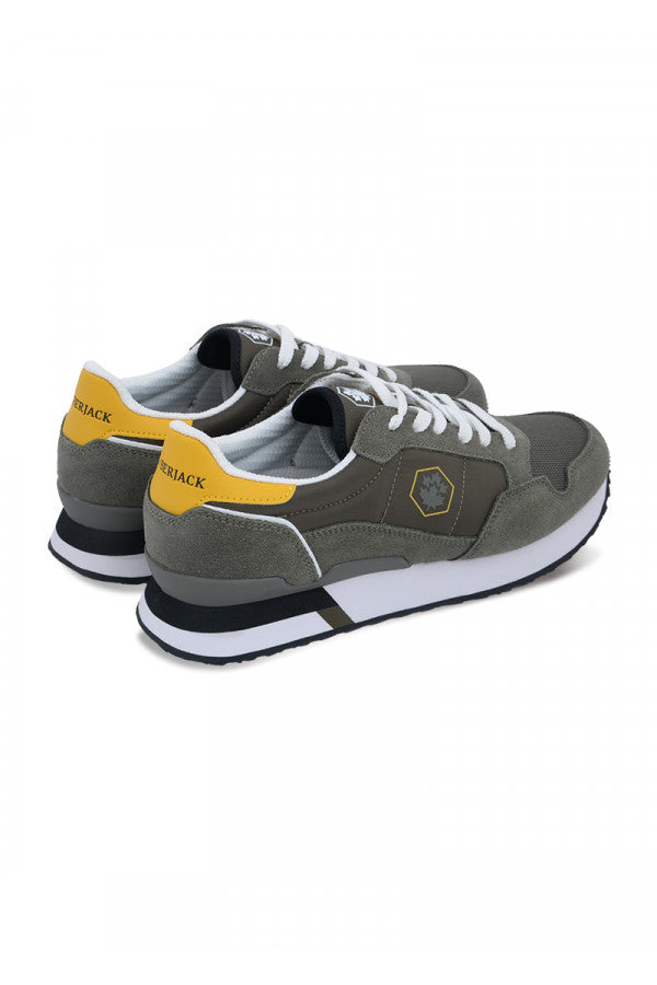 SME6805-004(M94) M1481-OLIVE GREEN/YELLOW LUMBERJACK