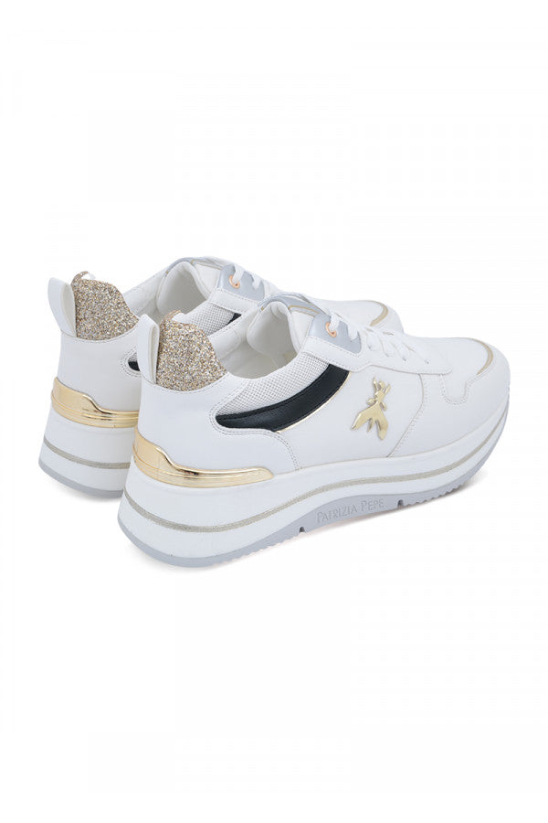 PPJ314.27 PATRIZIA PEPE 27 Bianco/Platino