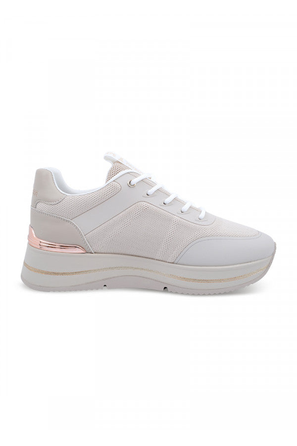 PPJ316.02 PATRIZIA PEPE 02 Offwhite/Platino