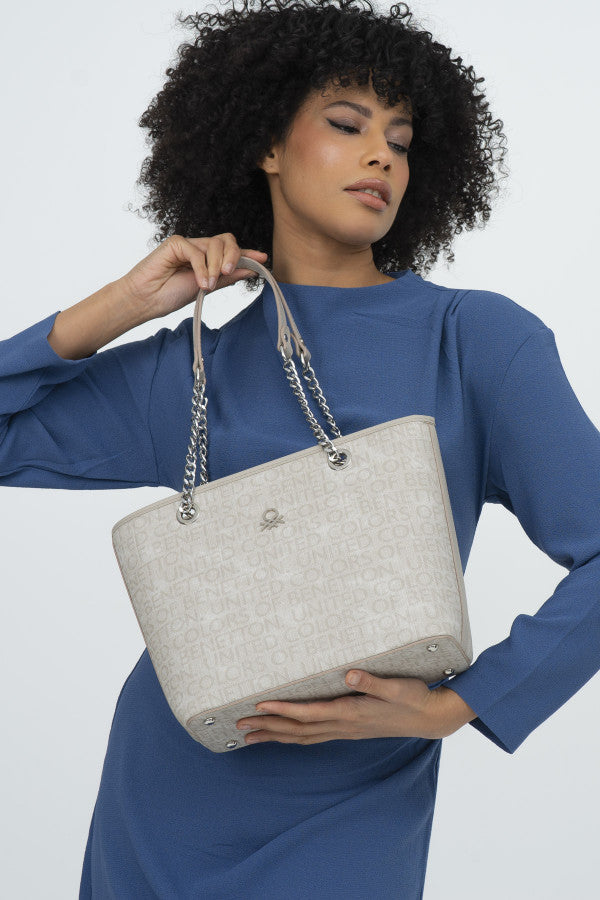 502534-Shoulder Bag (28*25*12) Stone Color-BNT1279