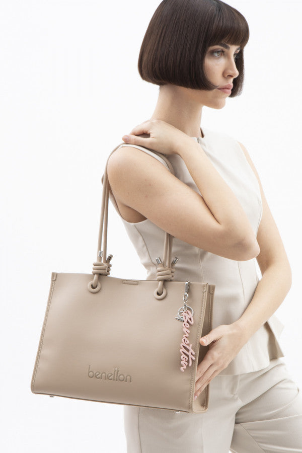 502541-Shoulder Bag (33.5*25.5*9) Skin color-BNT1513