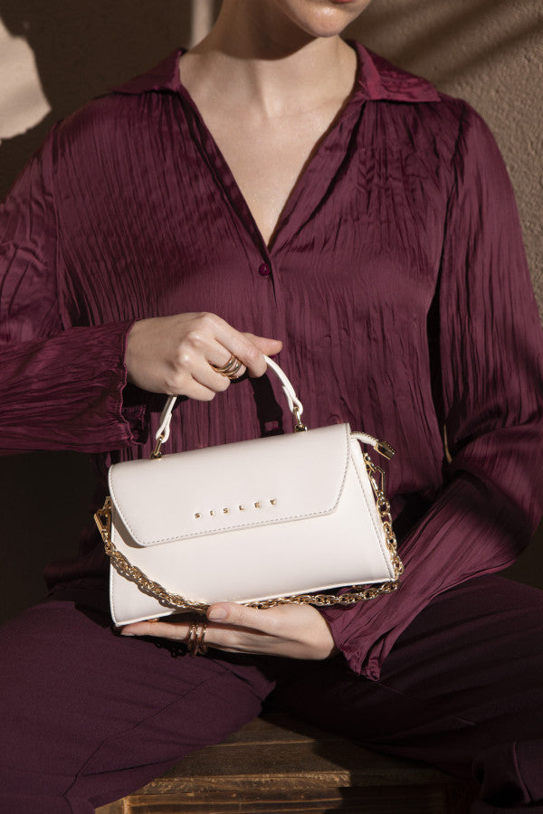 502553-Hand Bag (23*7*15) White-SLY185