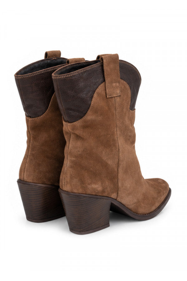 711003-PIXY CAPUCINO SUEDE -TAN BUFFALO
