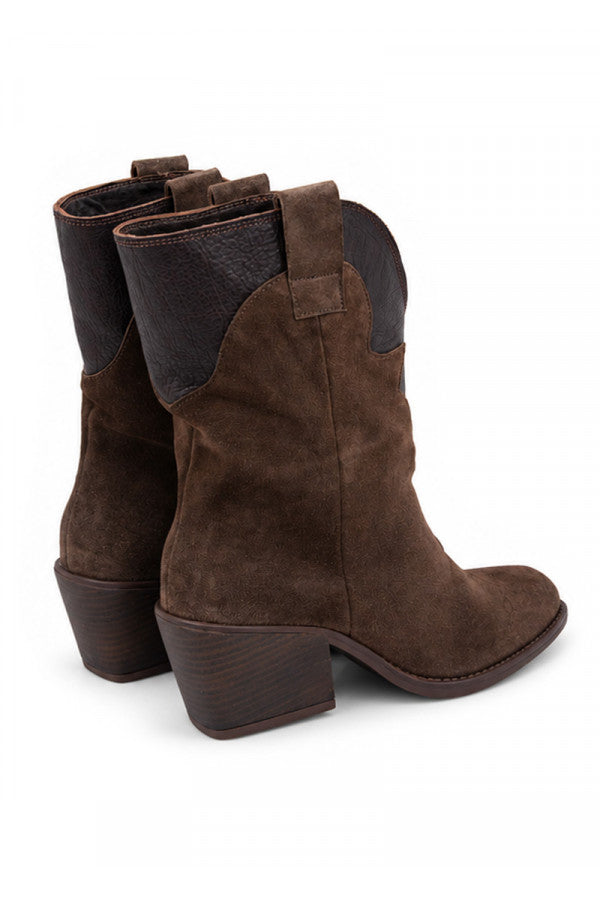 711003-PIXY CHESTNUT SUEDE - BROWN BUFFALO
