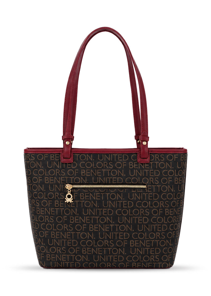 503120-Shoulder Bag (38*28*12) BROWN/WINE-BNT1646