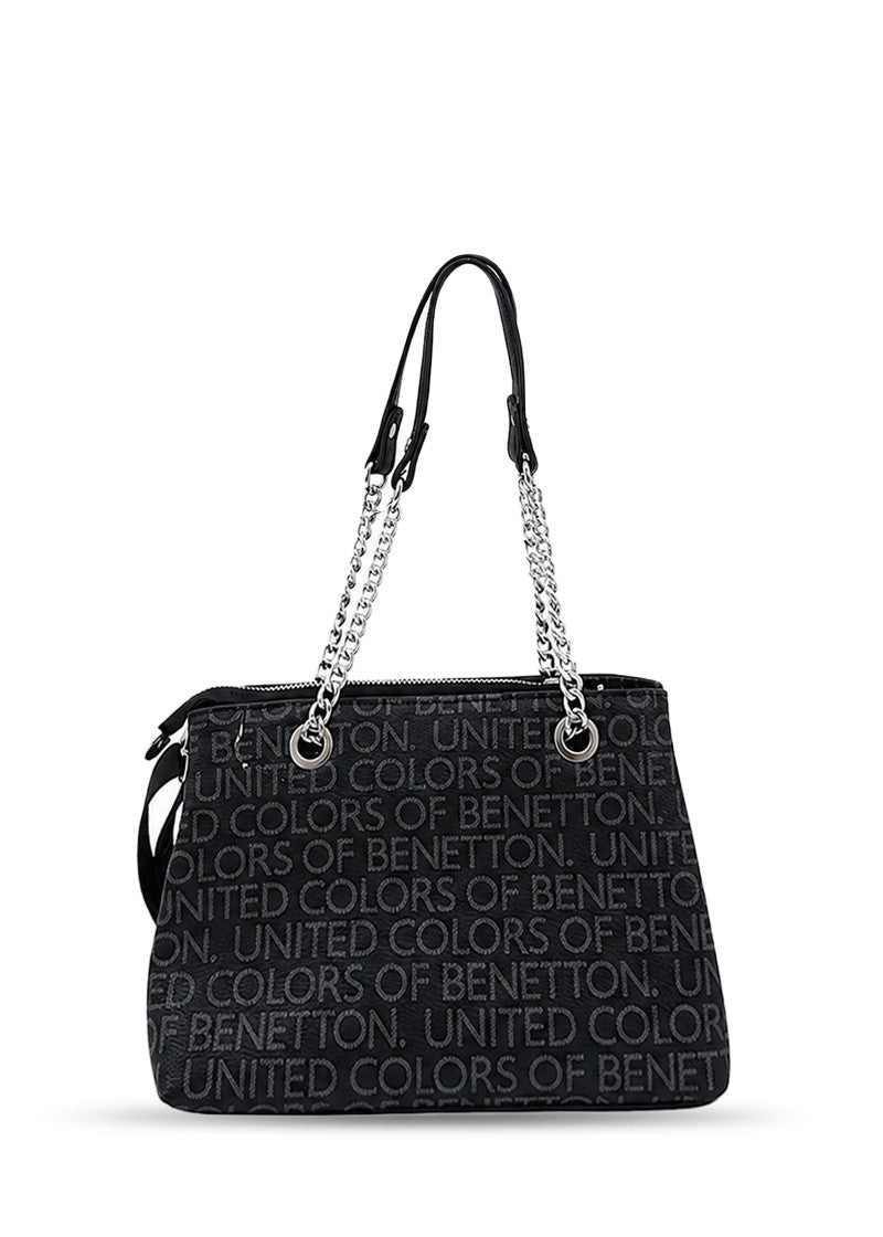 503123-Shoulder Bag (26*17*10) BLACK-BNT1701