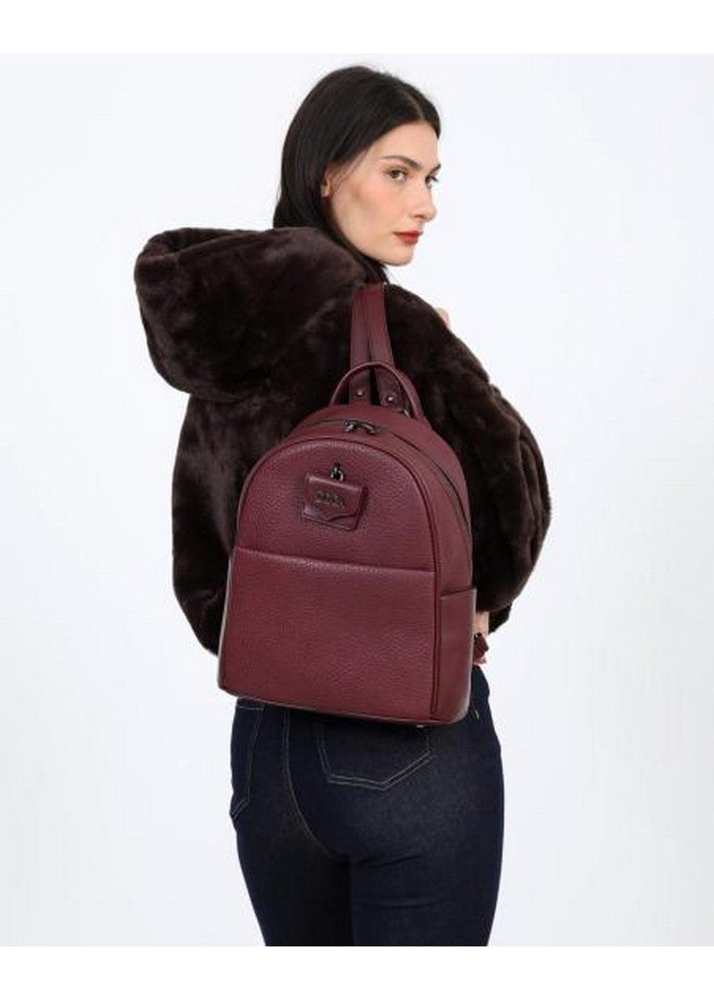 503315H-BACKPACK (26X30X12) BURGUNDY-23920