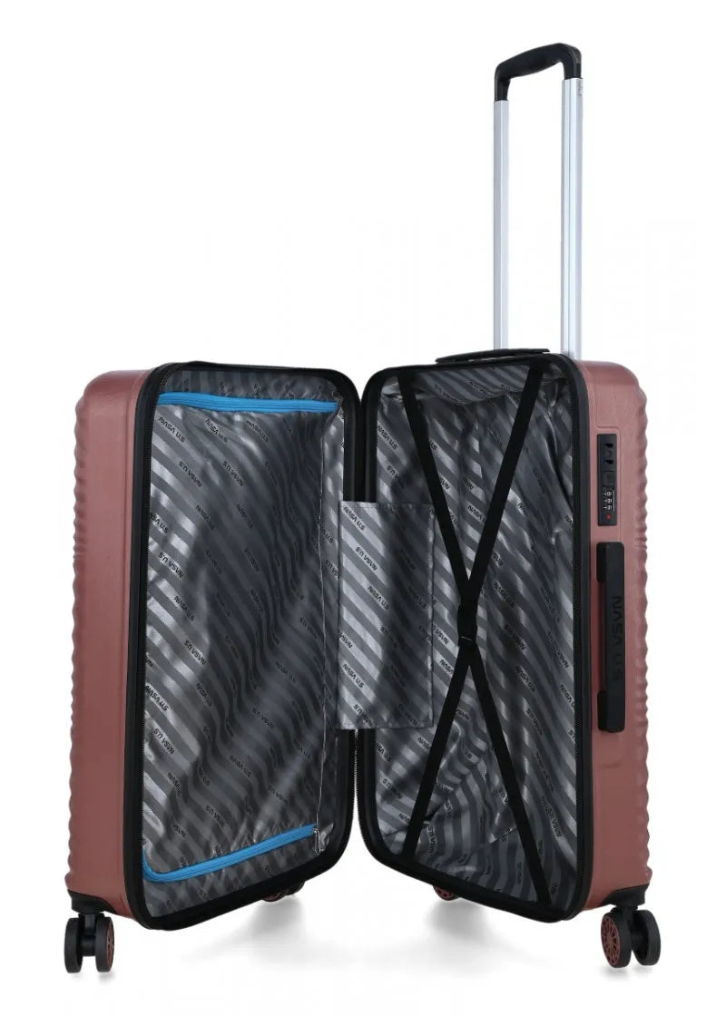 500545-SUITCASE-24 (65*40*26 cm) ROSE GOLD SAHARA3010-24