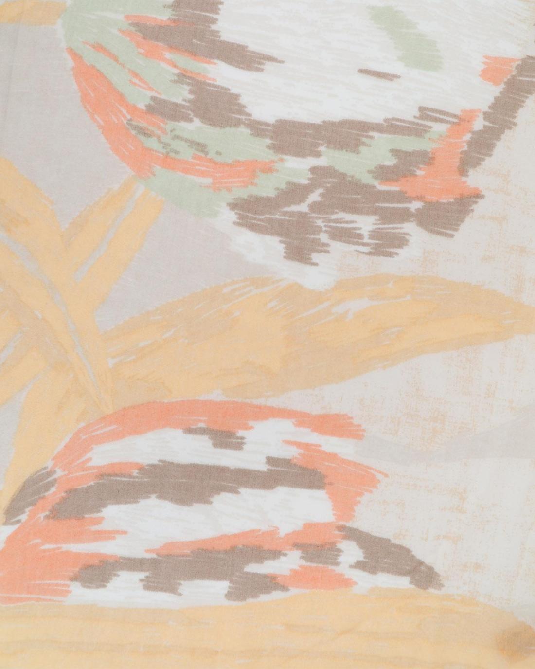 502761MH-SCARF (87X180) ORANGE 29411