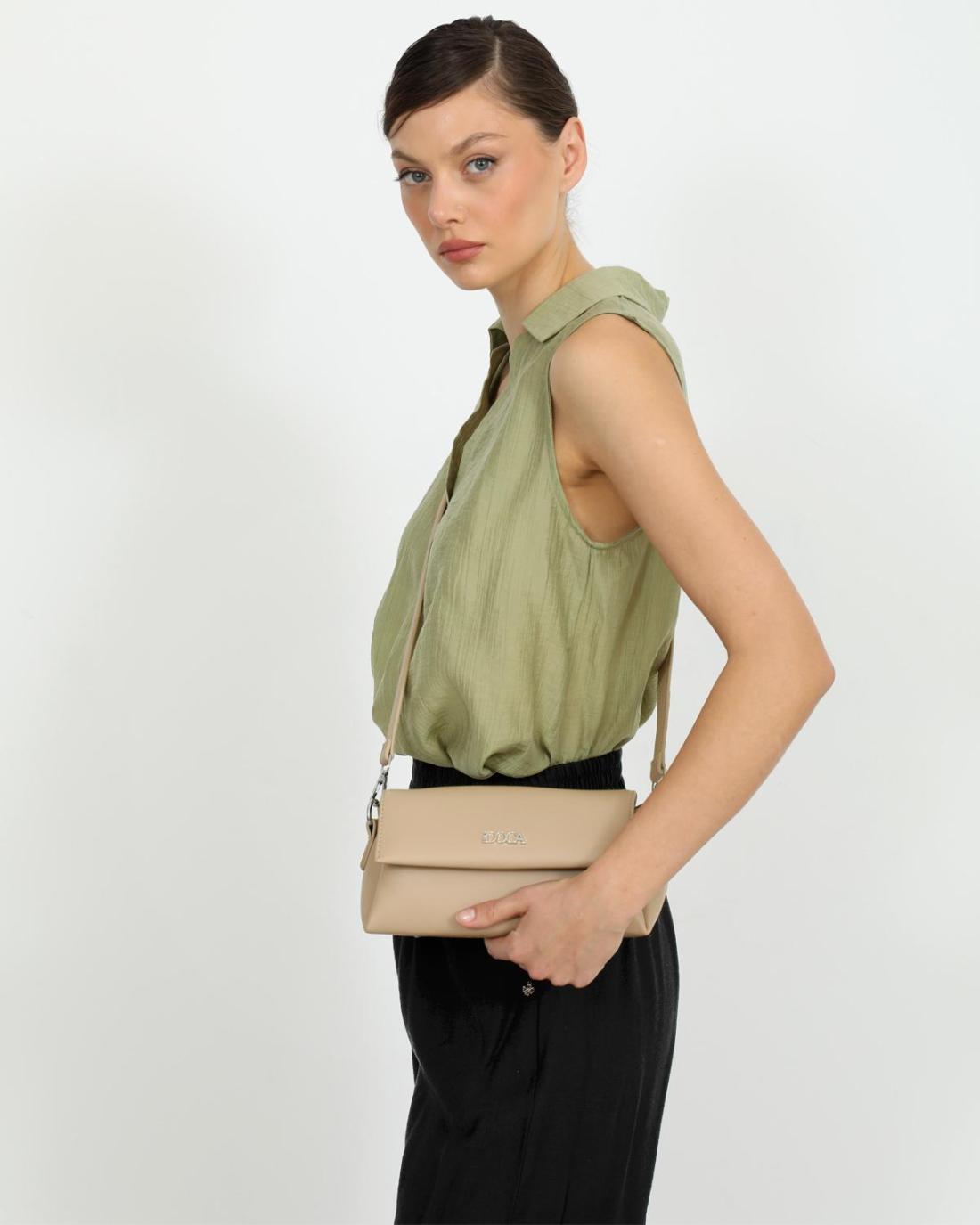 502595M-CROSSBODY BAG (23X11.5X10) BEIGE 23349