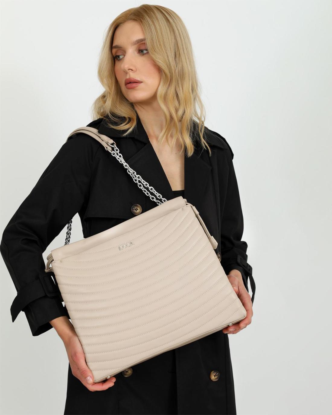502913MH-SHOULDER BAG (37X28.5X12) BEIGE 23621