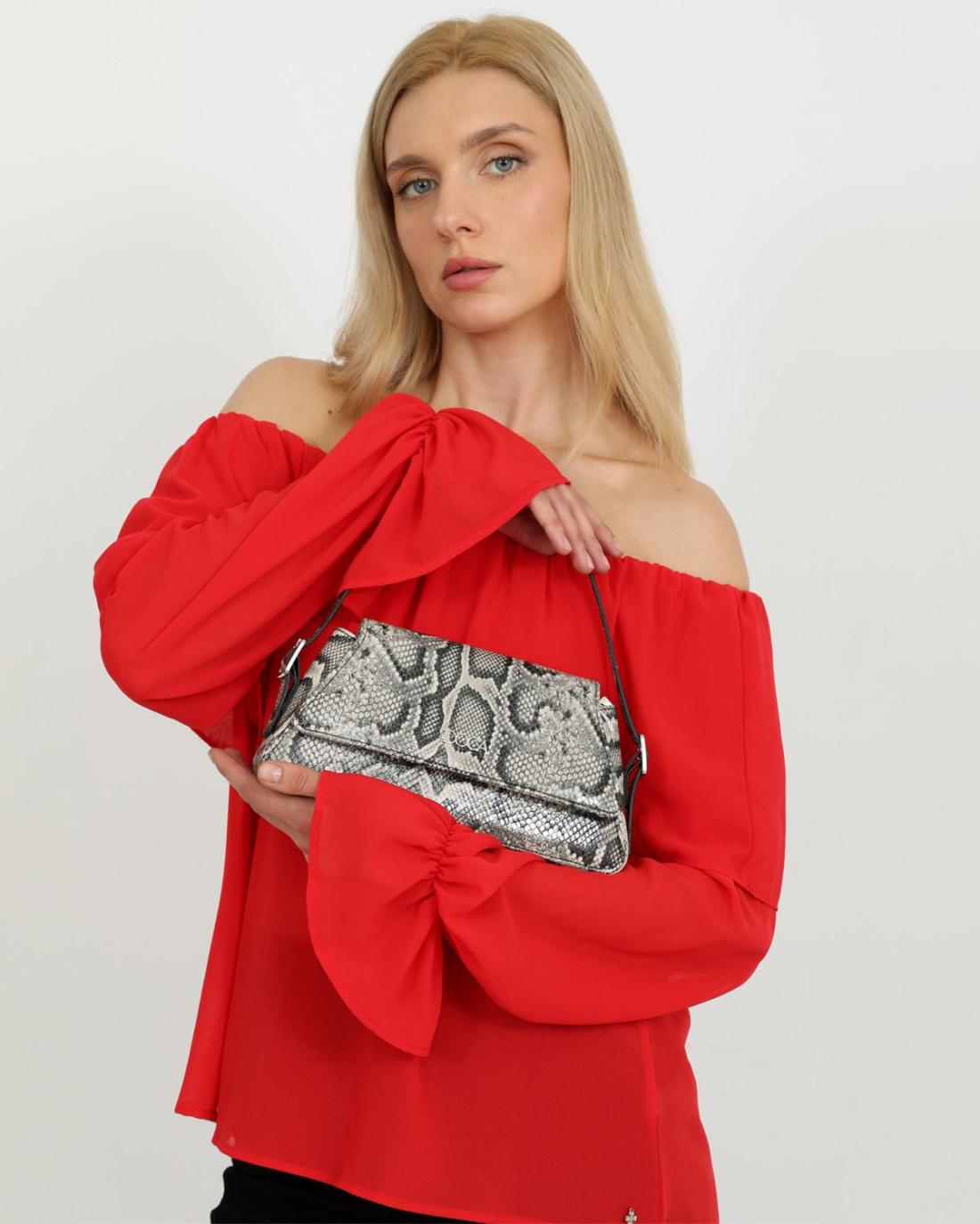 502725M-EVENING BAG (27X12) GREY 23127