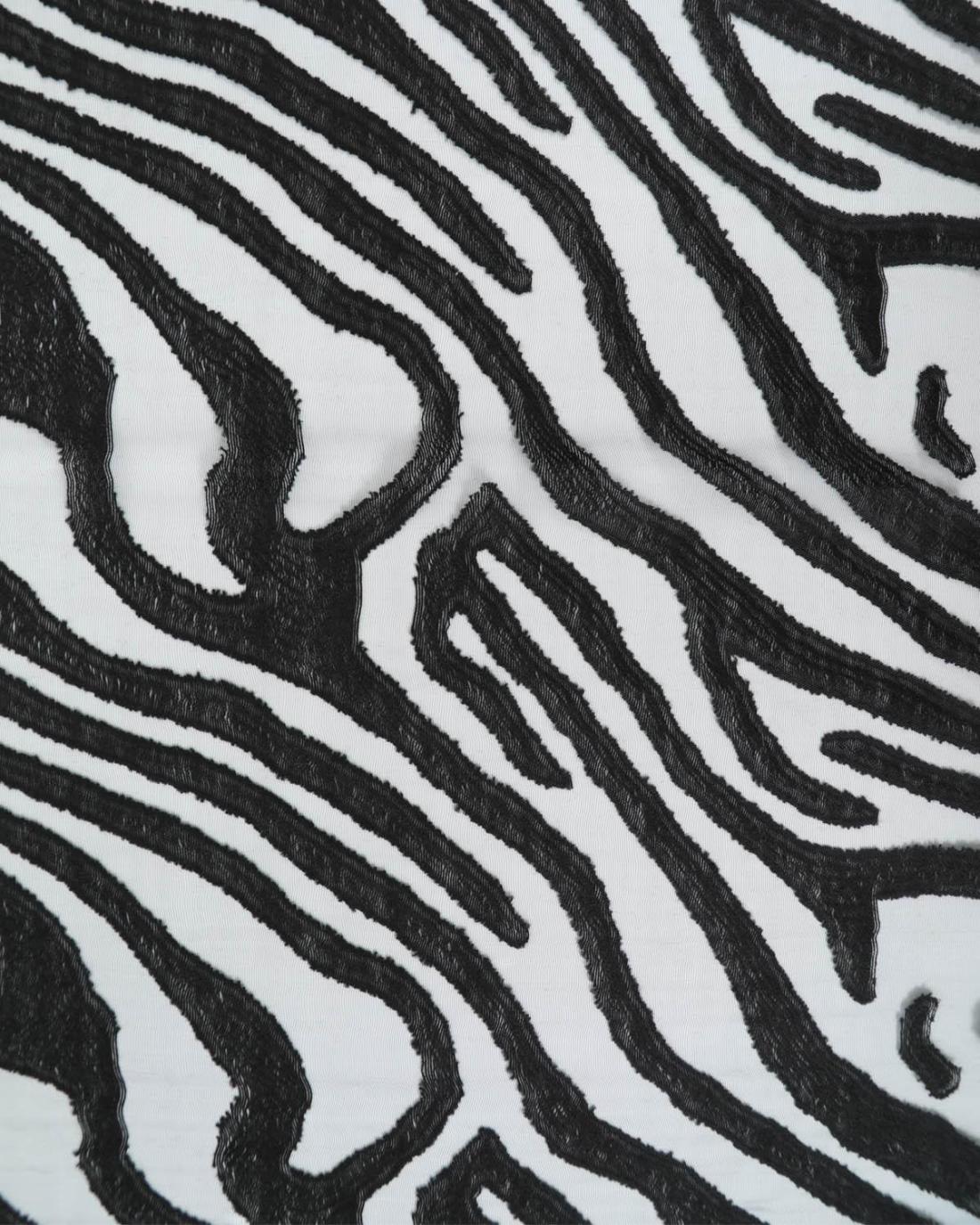 502691MCH-SCARF (65X190) BLACK 29432