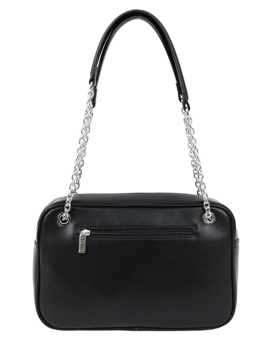 502920MC-SHOULDER BAG (32X20X9.5) BLACK 23611
