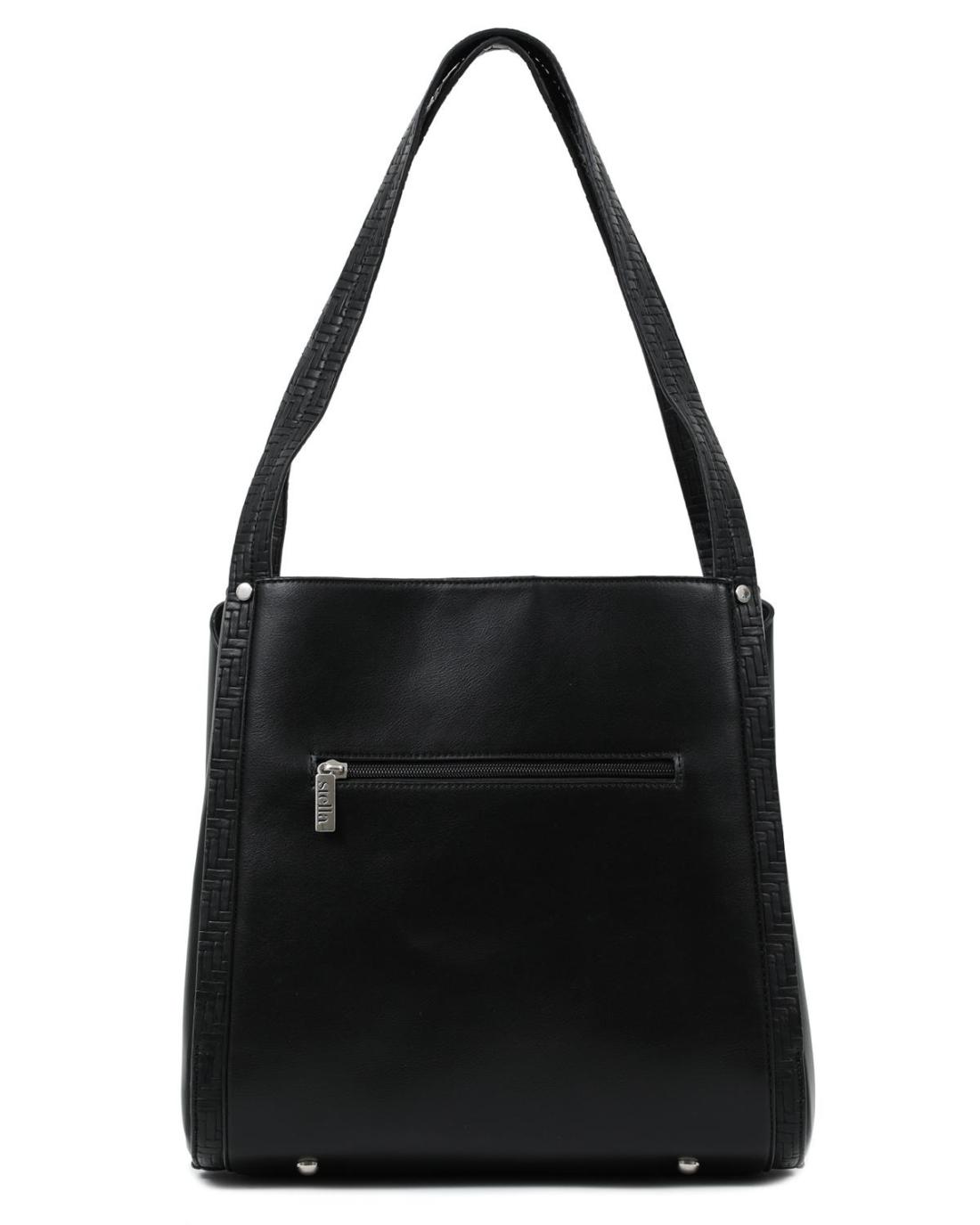 502746MCH-SHOULDER BAG (30X29X15) BLACK 23238