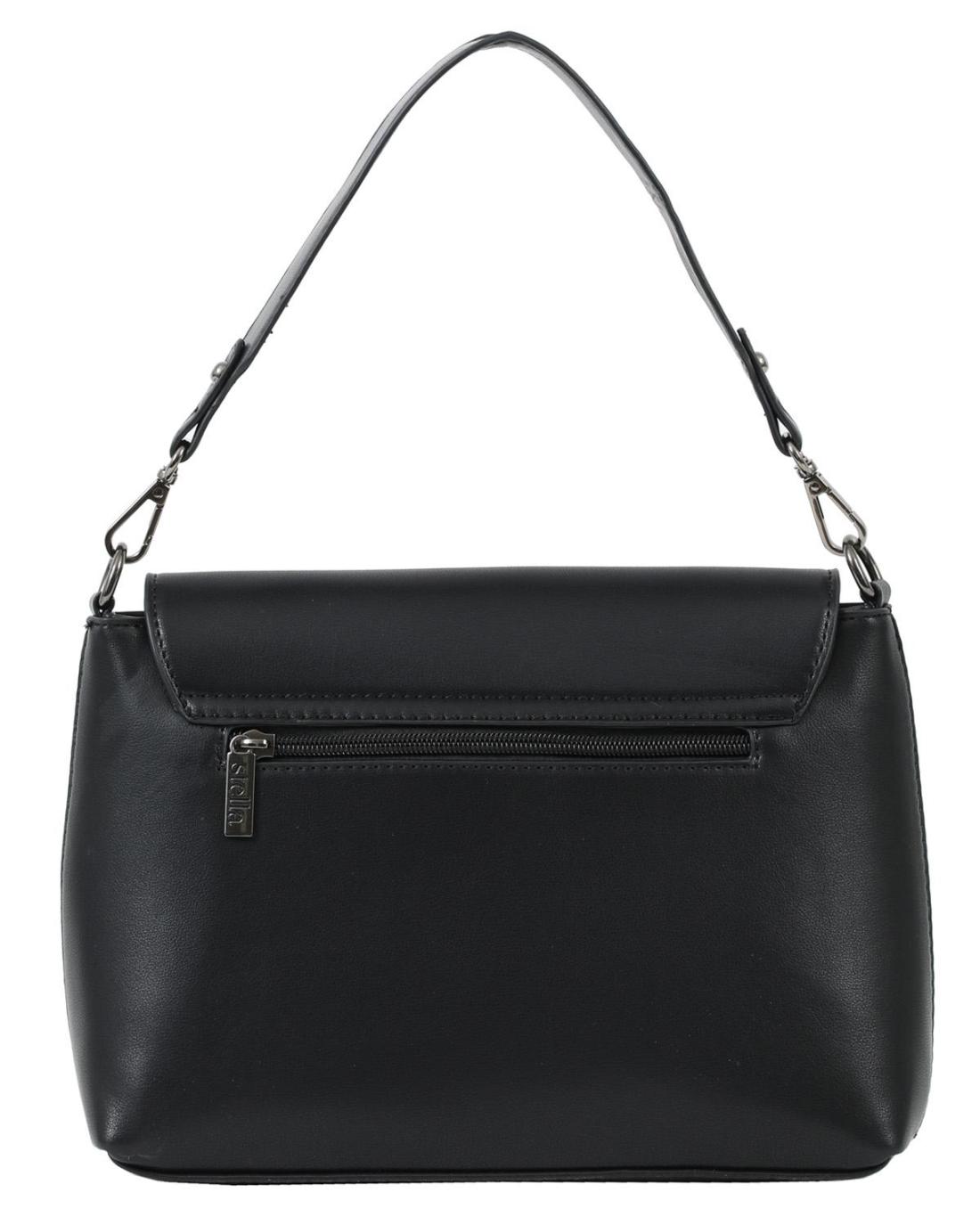503409-CROSSBODY BAG (27X20X7) BLACK-24072