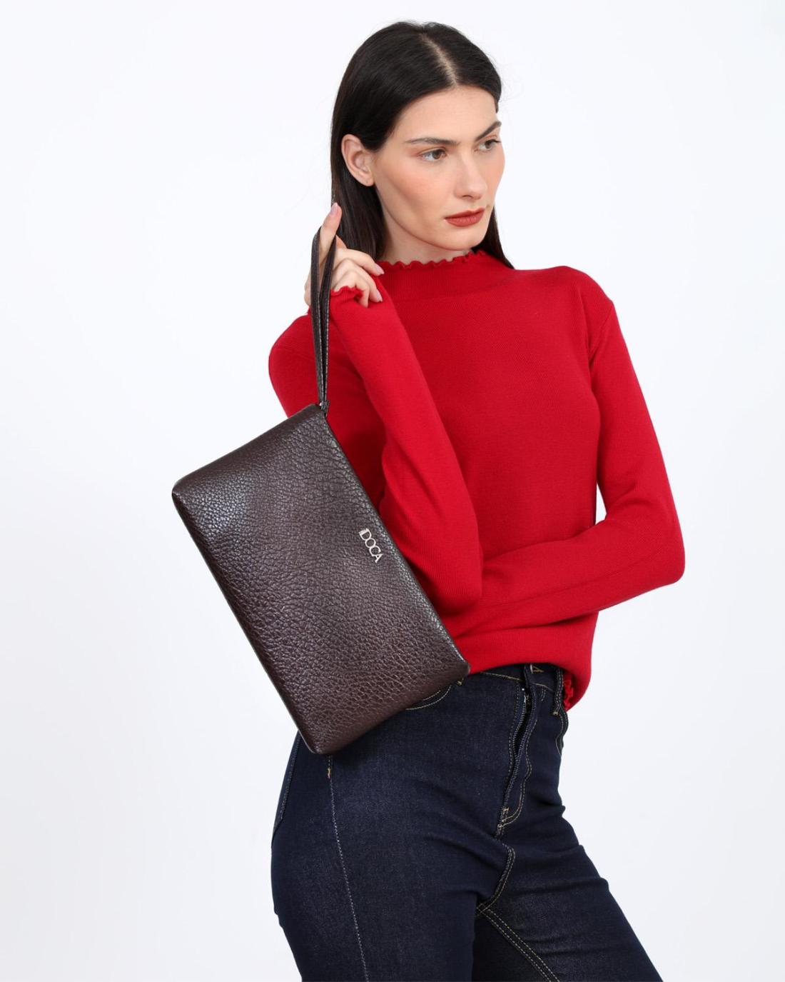 503402-HANDBAG (30X17X3) BROWN-23846