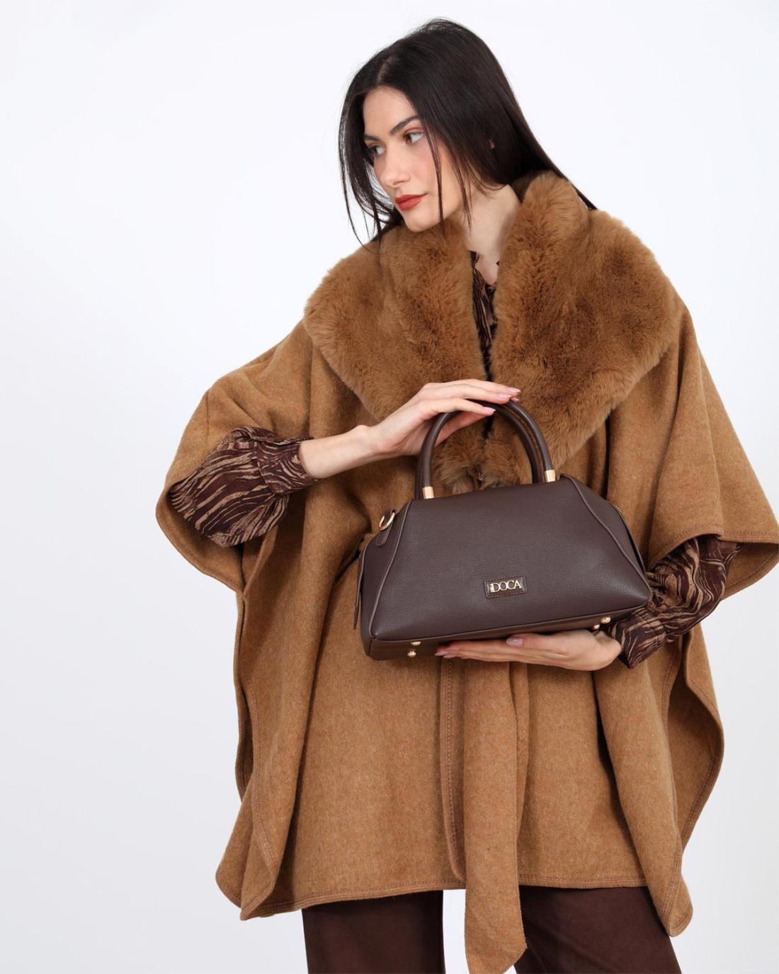 503307-HANDBAG (32X16X15) BROWN-24033