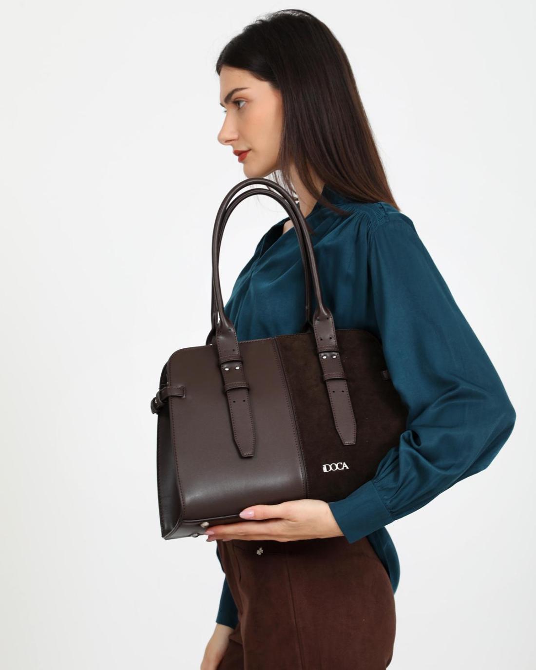 503283-SHOULDER BAG (35X27X14.5) BROWN-23972