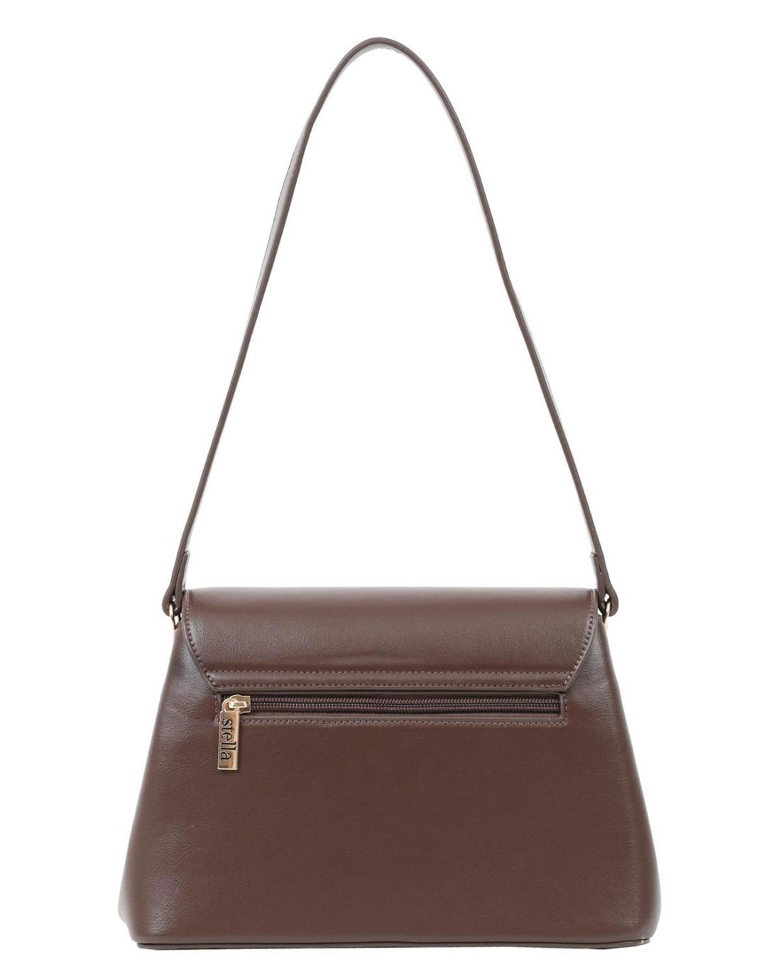 503298H-CROSSBODY BAG (25X17.5X10) BROWN-23747