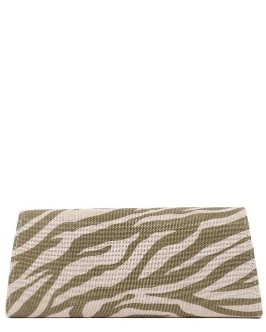 502923M-EVENING BAG (26X11) GREEN 23217