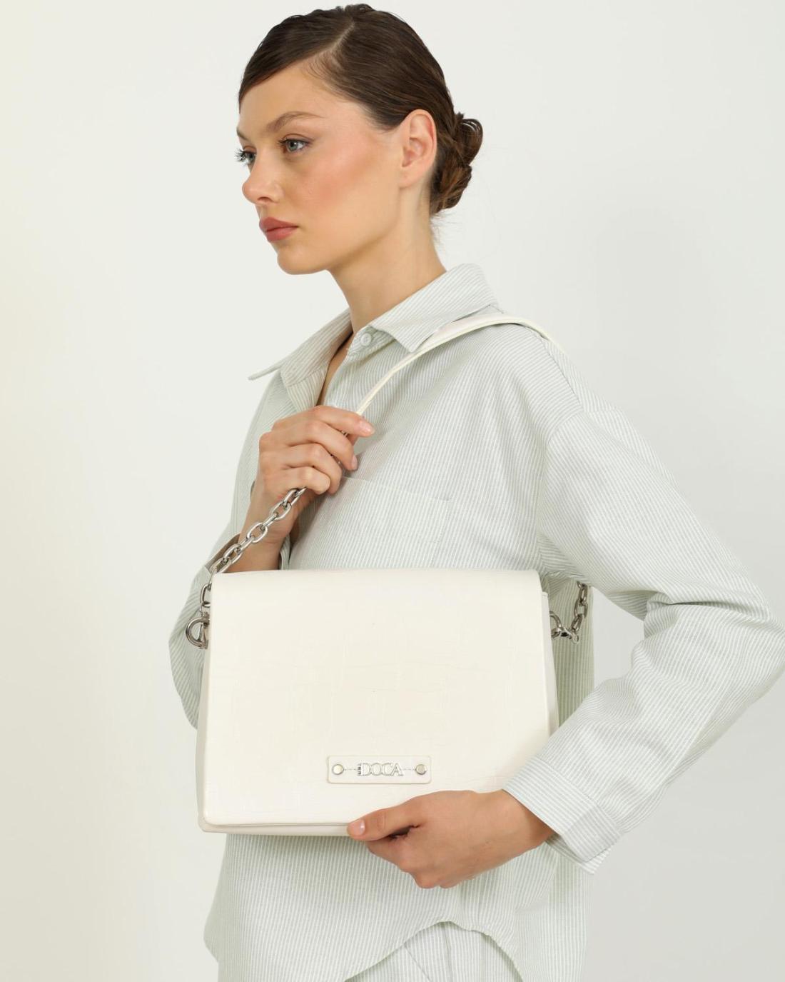 502210C-SHOULDER BAG (28X21X17) BLACK 23263