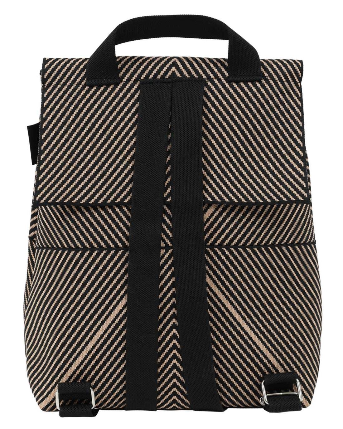 502575M-BACKPACK (28X36X17) BLACK/BEIGE 23363