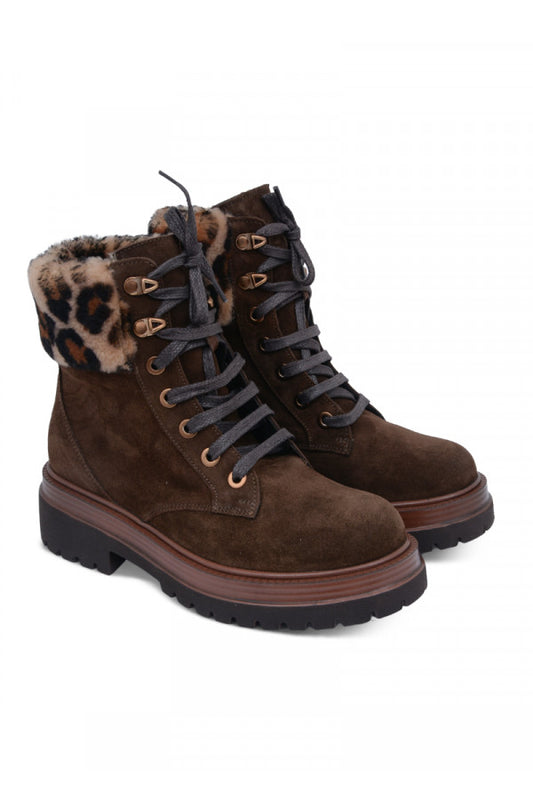 612510-PIXY BROWN SUEDE-BROWN FUR