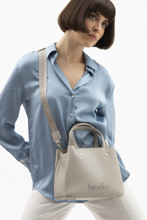 502540-Hand Bag (25.5*19*11)  Beige-BNT1507