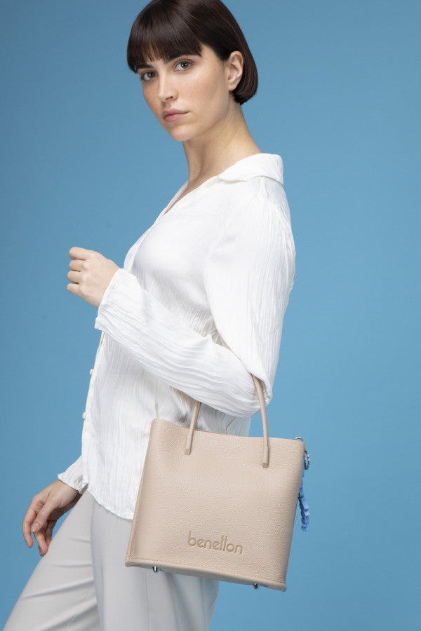 502542-Shoulder Bag (24*22*8)  Skin color-BNT1535