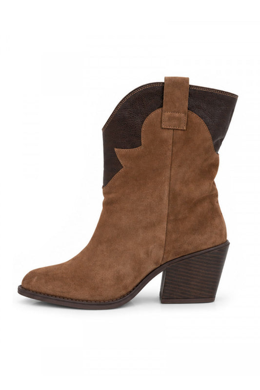 711003-PIXY CAPUCINO SUEDE -TAN BUFFALO