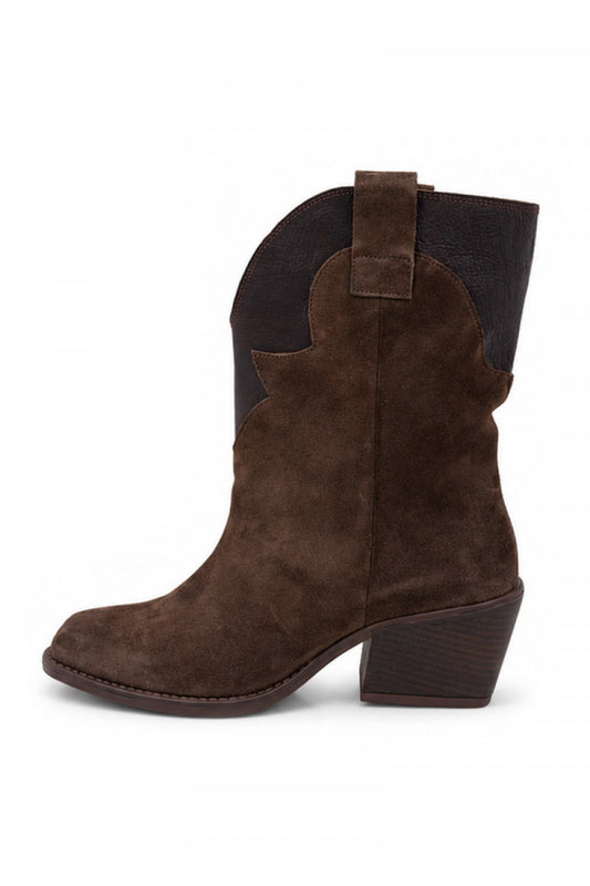 711003-PIXY CHESTNUT SUEDE - BROWN BUFFALO