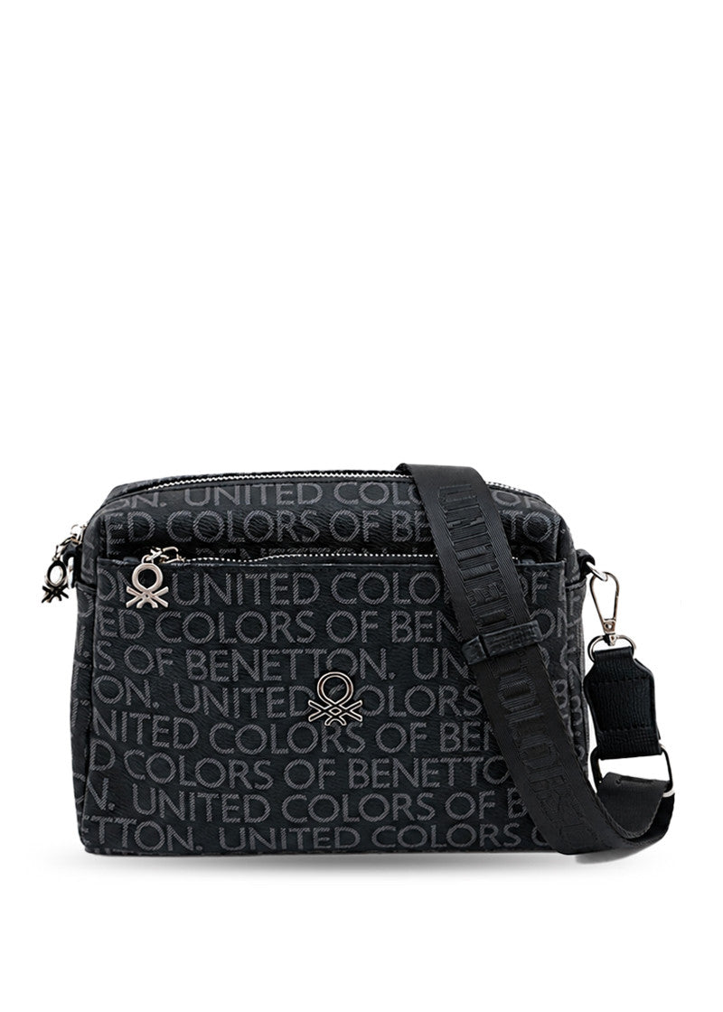 503118-Crossbody Bag (25*19*10)  BLACK/GREY-BNT1642