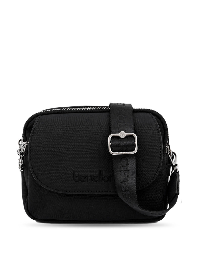 503130-Crossbody Bag (23*18*9)  BLACK-BNT1665