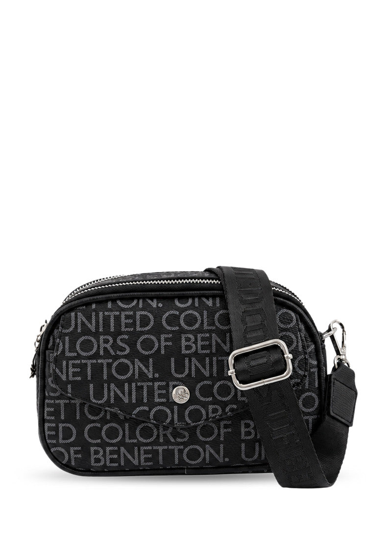 503126-Crossbody Bag (21*14*6)  BLACK-BNT1687
