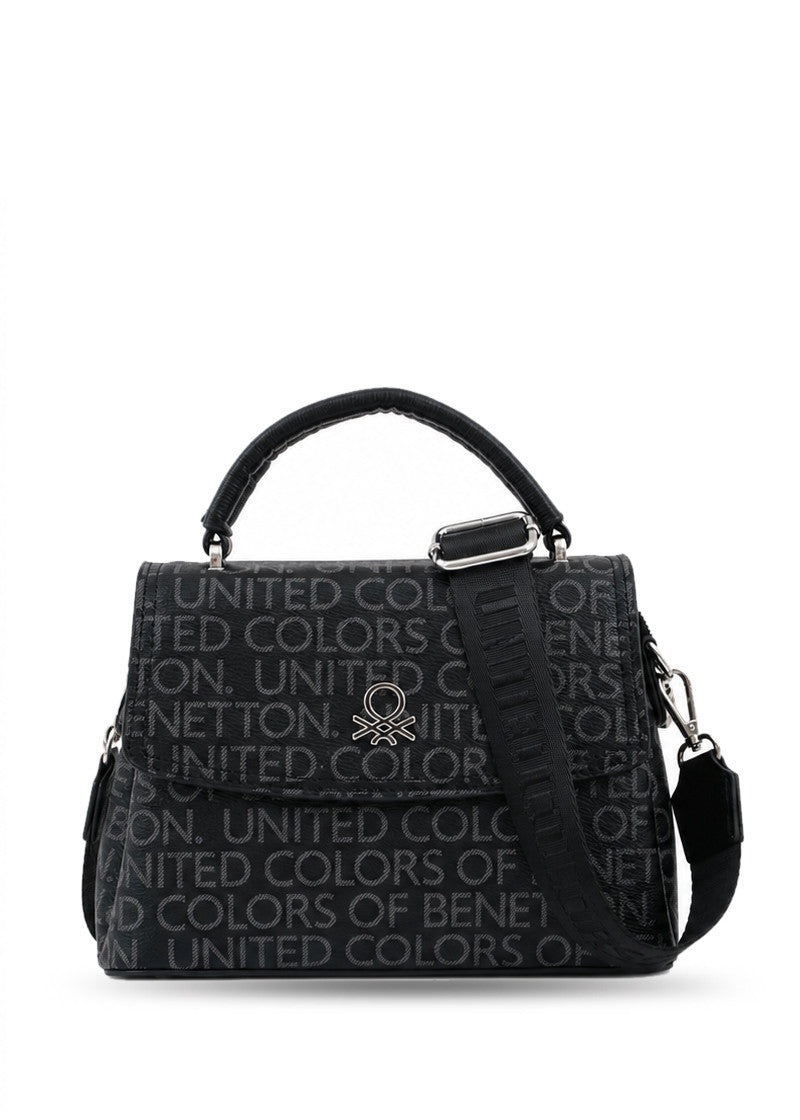 503122-Hand Bag (20*15*11)  BLACK/GREY-BNT1691
