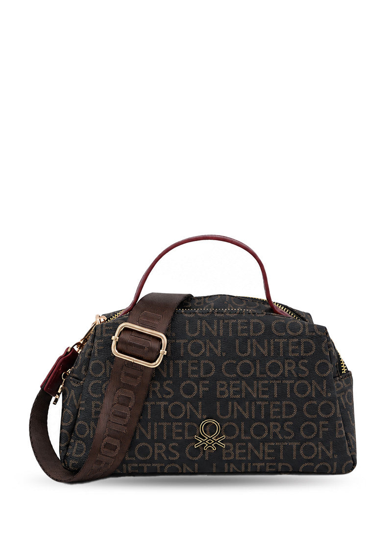 503128-Crossbody Bag (23*14*11)  BROWN/WINE-BNT1695
