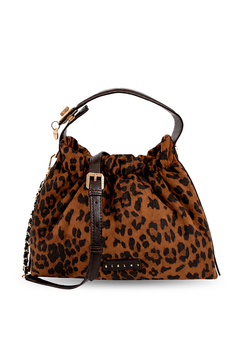 503101-Shoulder Bag (30*28*10)  LEOPARD-SLY245