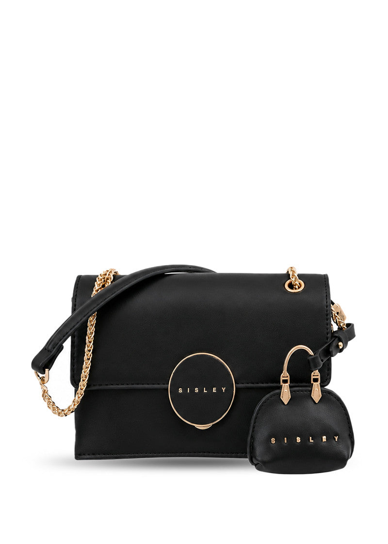 503106-Crossbody Bag (20*14*7)  BLACK-SLY262