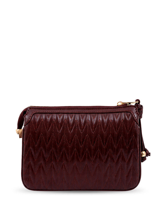 503108-Crossbody Bag (20*14*8)  BURGUNDY-SLY276