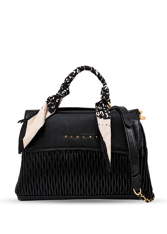 503112-Crossbody Bag (26*19*11)  BLACK-SLY293