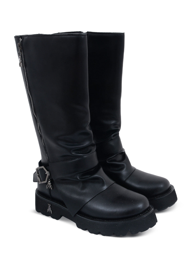 PPJ436.01 VITELLO NERO / CDF PATRIZIA PEPE