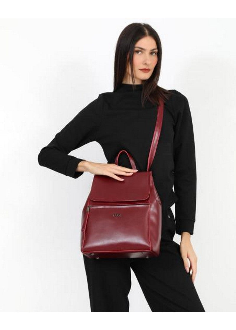 503335-BACKPACK (28X34X13)  BURGUNDY-23724