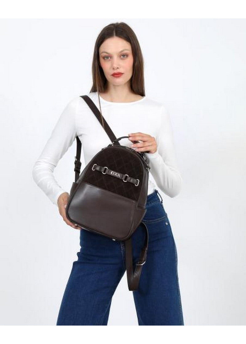 503304-BACKPACK (25X32X14)  BROWN-23930