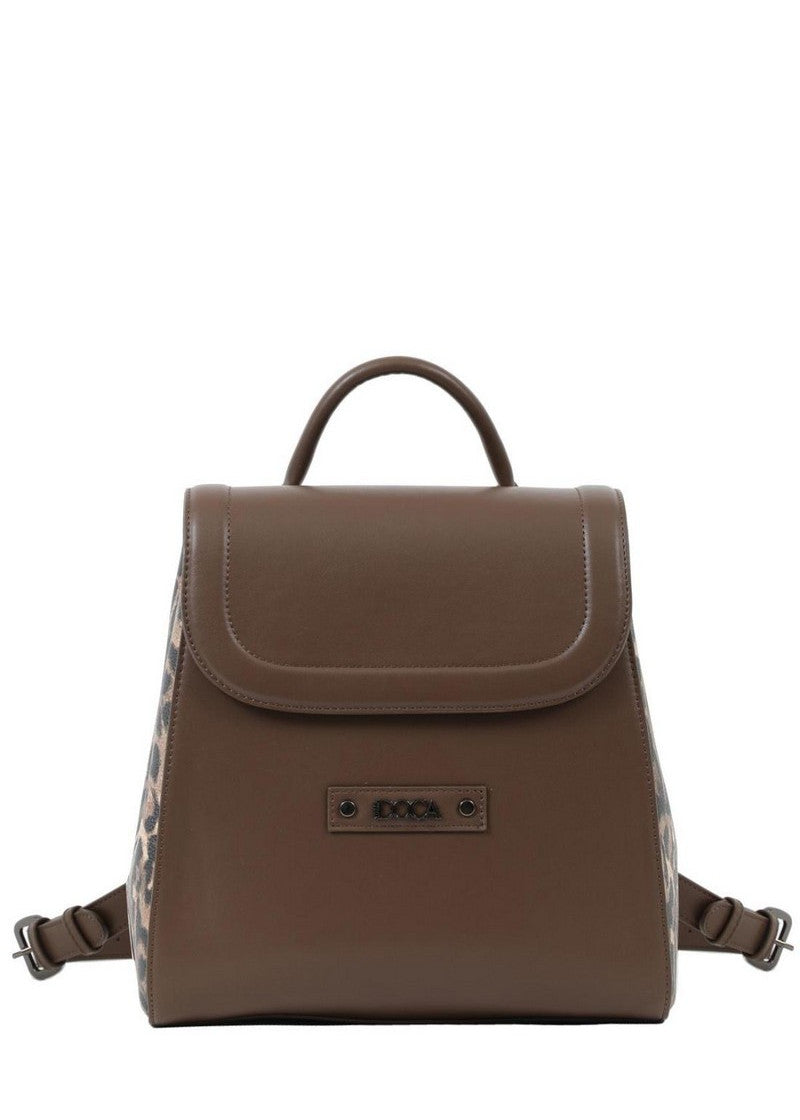 503324H-BACKPACK (27X29X12)  BROWN-23942