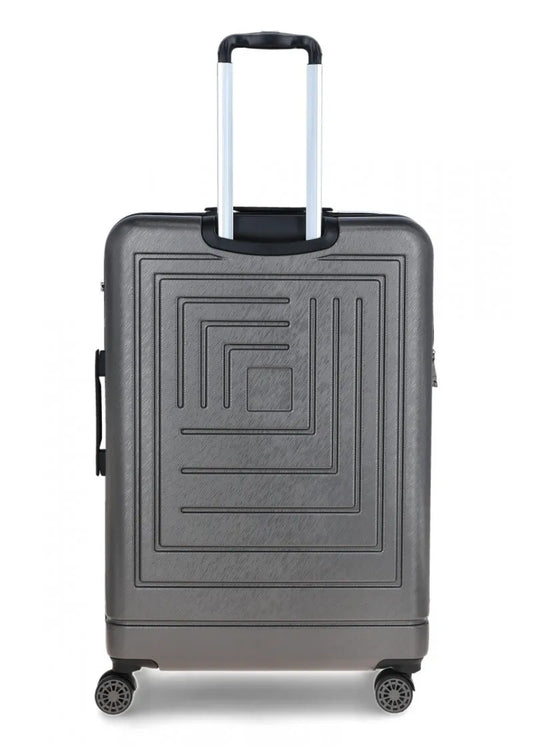 1788-SUITCASE-28 (75*46*30 cm) DK.GREY NEW 3011 ABS-28