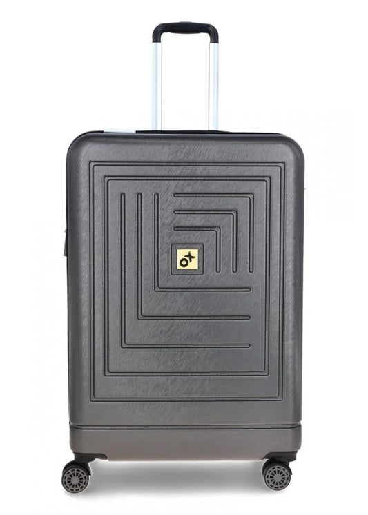 1788-SUITCASE-28 (75*46*30 cm) DK.GREY NEW 3011 ABS-28