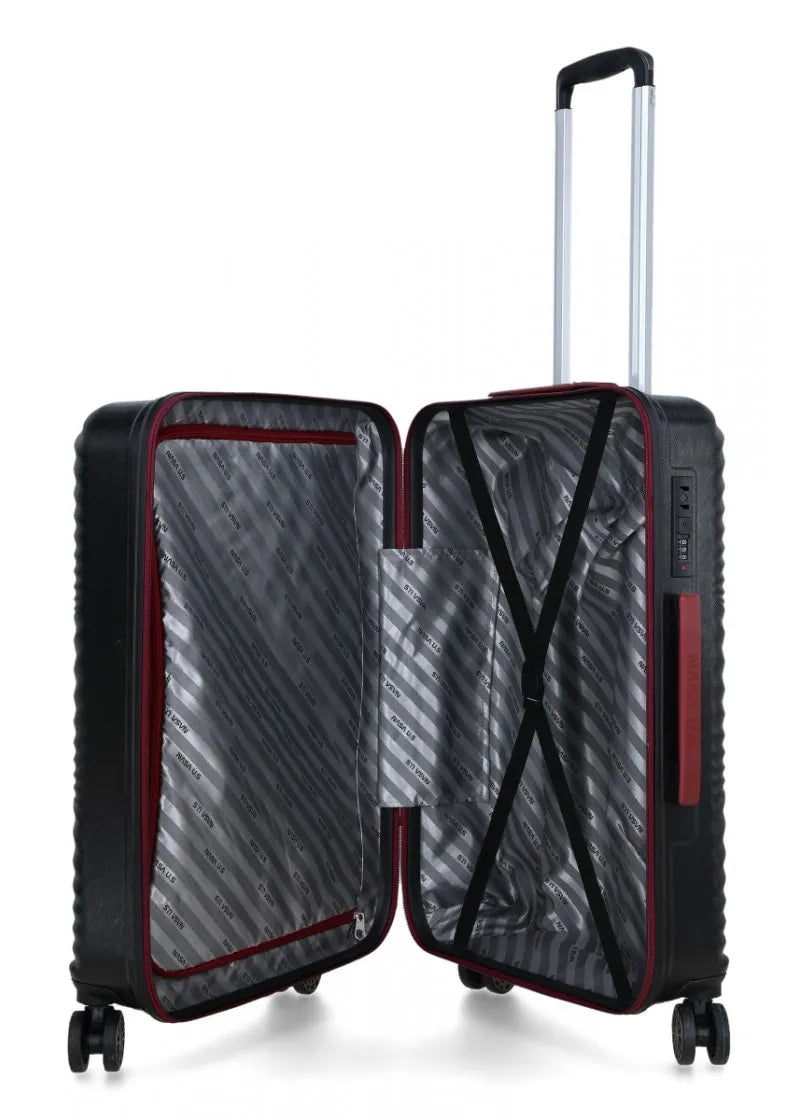 500545-SUITCASE-24 (65*40*26 cm)  BLACK SAHARA3010-24