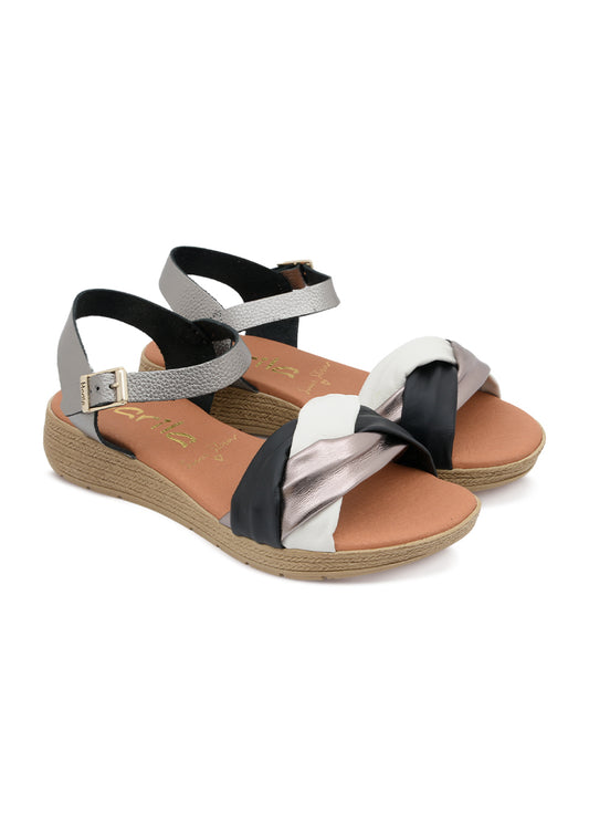 MACAO COMBI NEGRO/GRAB. ACERO MARILA