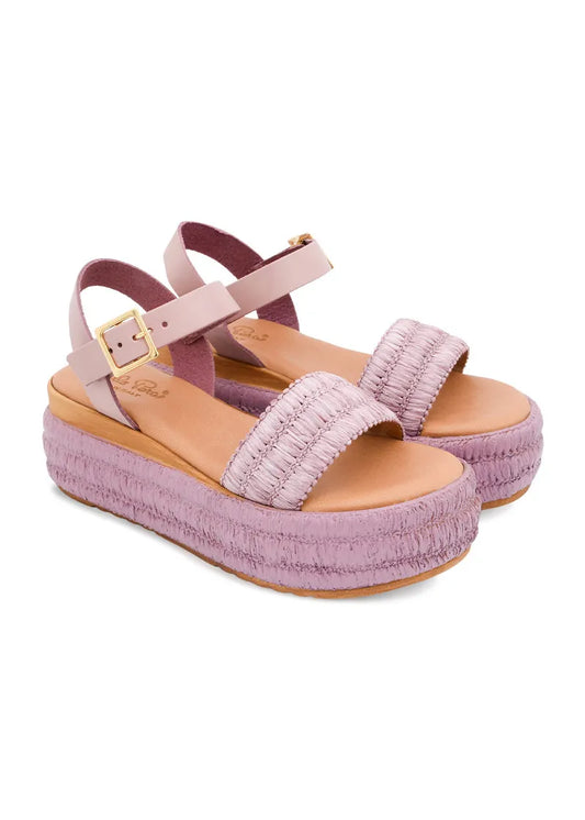 5699 PERA CARLO LEATHER LILLA/ BELGRADO LILLA (LILAC VERSION)